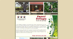 Desktop Screenshot of amanzicottages.co.za